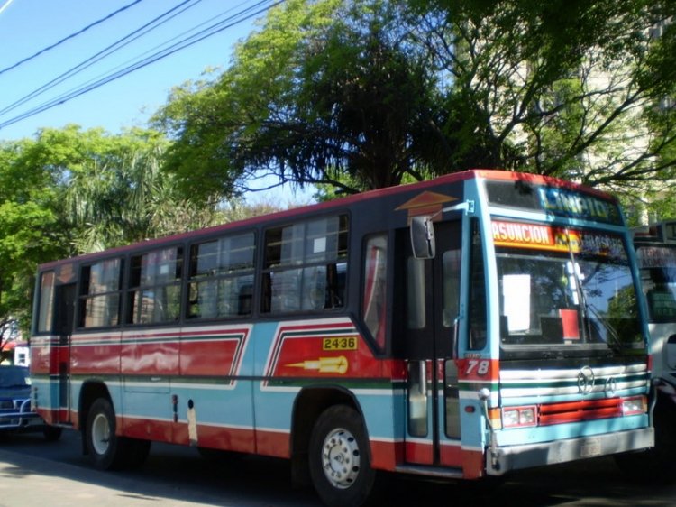Volkswagen OD - CAIO Vitoria (en Paraguay) - San José G2
