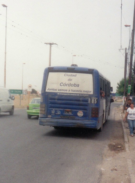 CIUDAD  DE  CORDOBA  SACF .
RUMBO  AL  CENTRO . AV. COLON.
