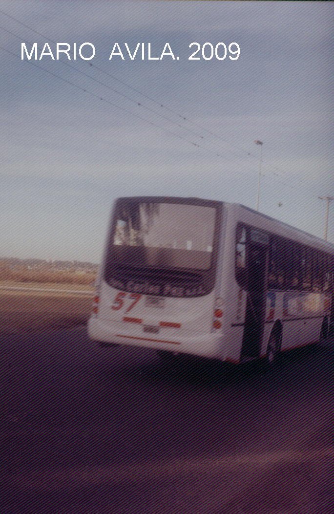 TRANSP .  CARLOS  PAZ
PASANDO  RUMBO  AL  CENTRO .
