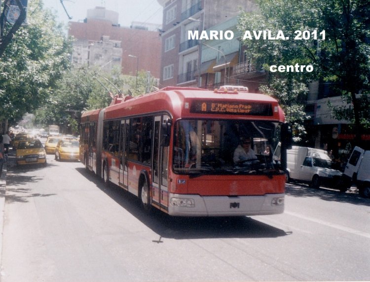 Belkommunmash AKSM 333 (en Argentina) - TAMSE  TROLEBUSES .
AV.  GRAL  PAZ  Y  COLON.
