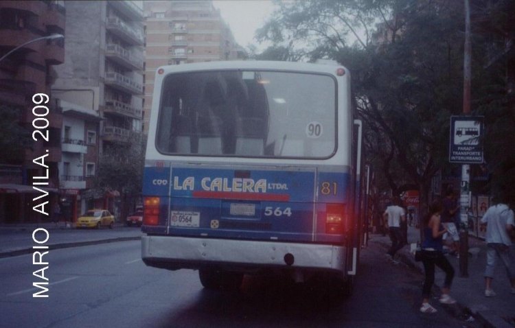 Busscar urbanus (en Argentina) - COOP.  LA  CALERA
AV. ILLIA  Y  LA  CAADA.
