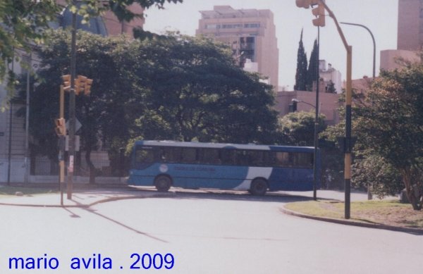 CIUDAD  DE  CORDOBA  SACF .
PASANDO  FRENTE  AL  PARQUE  SARMIENTO .
