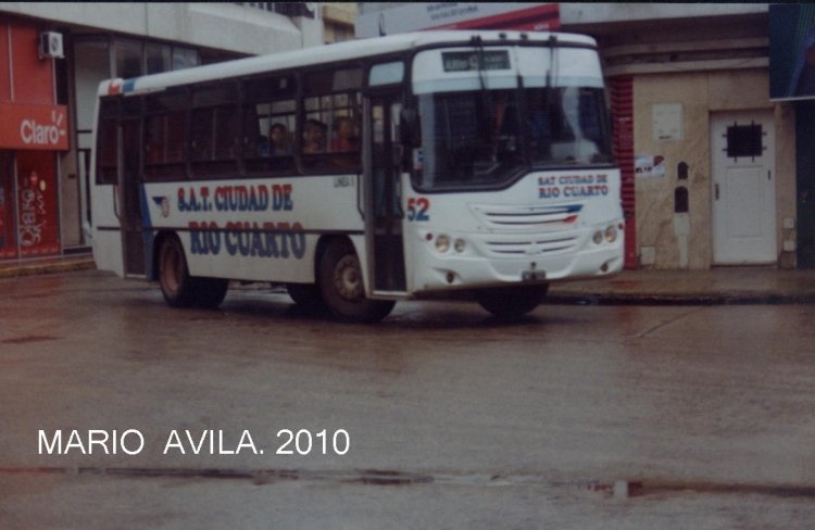 SATRC .  RIO  CUARTO.
PLENO  CENTRO , BAJO  LA  LLUVIA .
