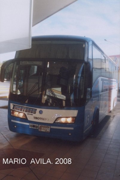 TRANSPORTES  MORTEROS .
TERMINAL  DE  SAN  FRANCISCO .

