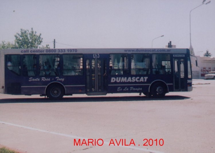 DUMASCAT  URBANO
SALIENDO  DE  SANTA  ROSA .
