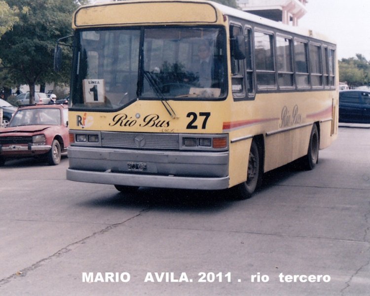 RIO  BUS.
C.1640503 - RCJ086
CENTRO  DE  RIO  TERCERO.
