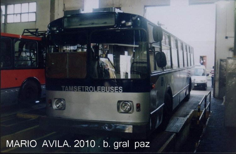 Uritzky (en Argentina) - TAMSE  TROLEBUSES .
TALLERES  TAMSE .
