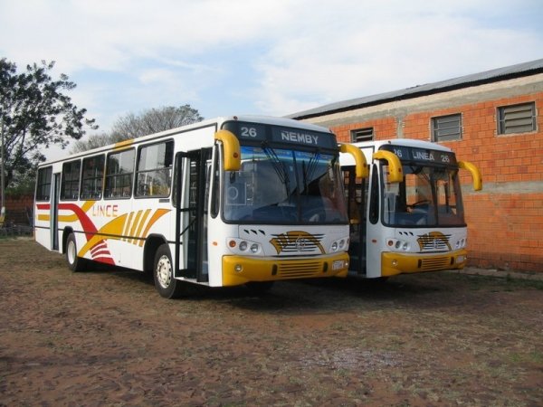 Mercedes-Benz OF -Ruvicha - Lince
Línea 26 (Asunción)
