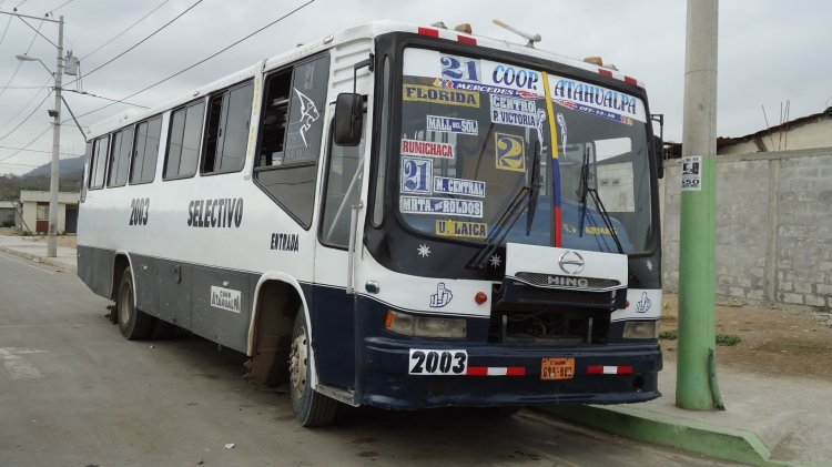 Hino FF - Armas - Coop. Atahualpa
Cortesìa de Klever Castro para www.bus-america.com

