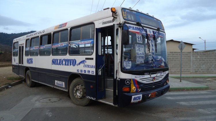 Marcopolo Torino (2003) en Ecuador
Cortesìa de Julio Soria Guerrero para www.bus-america.com
