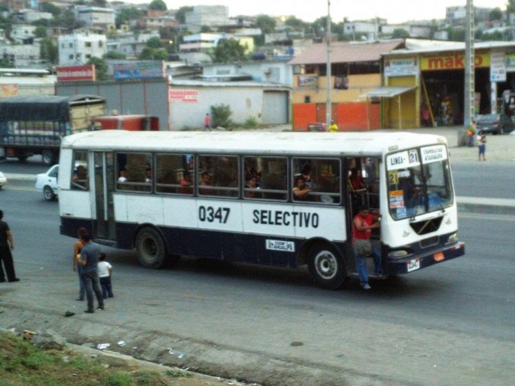 EL DETALLE (en ECUADOR) - LINEA 21 
BUS MODIFICADO CON PARTES DE MERCEDES BENZ
