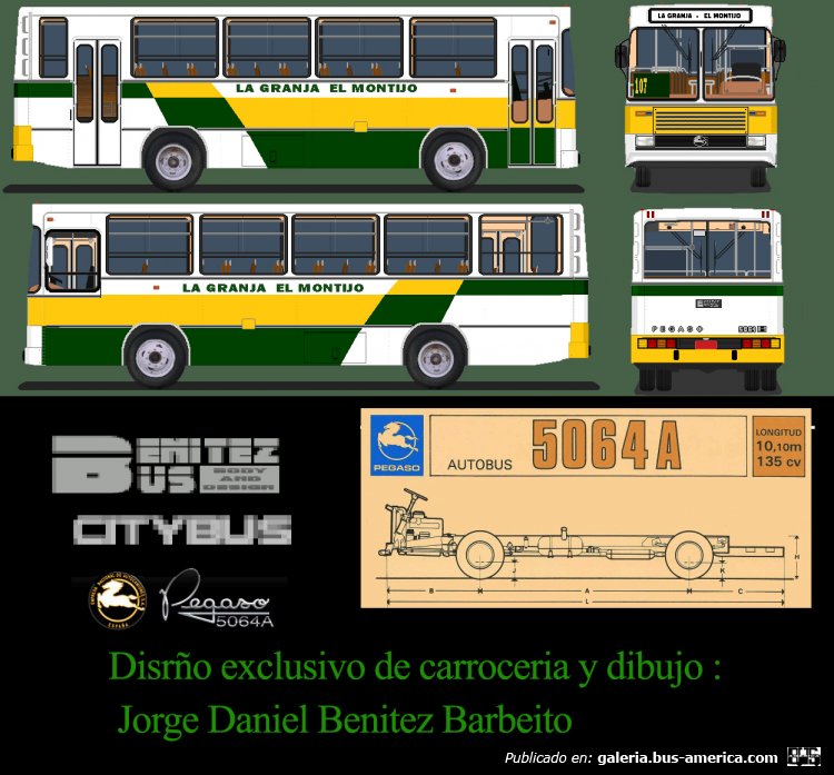 BENITEZ BUS pegaso urbano   (1980)
Palabras clave: PEGASO CHILE Benitezbus