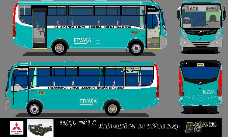 MIDIBUS URBANO BENITEZ BUS  FROGG PARA PERU
MIDIBUS URBANO SOBRE CHASIS MITSUBISHI PARA LIMA PERU
Palabras clave: PERU DISEÑOS SIN CARROZAR FROGG BENITEZ BUS MITSUBISHI