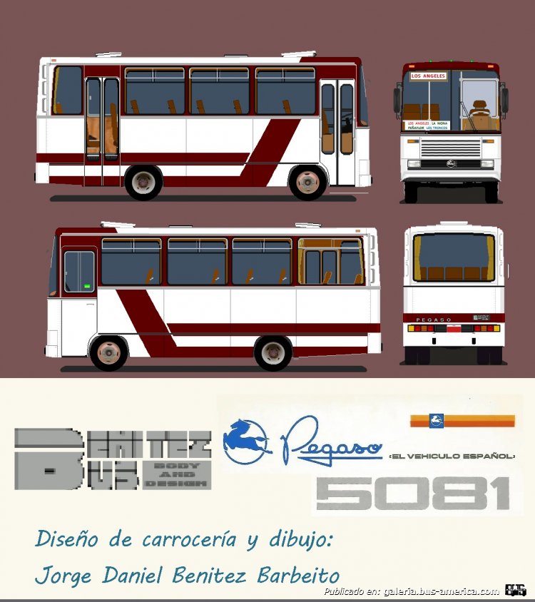 benitez bus pegaso 5081 peñaflor
Version Midibus de la carrocería interurbana o de cercanias carrozada para Chile
Palabras clave: Pegaso Chile Benitezbus