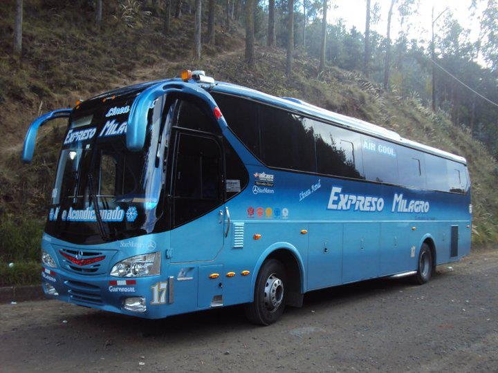 NUEVO ESTILO LLAMADO "LINEA AZUL" DE COOP. EXPRESO MILAGRO
IMAGEN EXTRAIDA DE PERFIL DE FACEBOOK: EXPRESO MILAGRO
