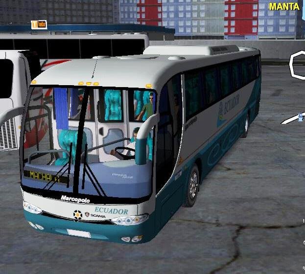 WOS BUS ECUADOR
IMAGEN DEL JUEGO DE BUSES "WOS" VERSION ECUADOR, SCANIA CON AROS DE ARAÑA, IMAGEN CAPTURADA EN LA TERMINAL DE MANTA PROVINCIA DE MANABI
