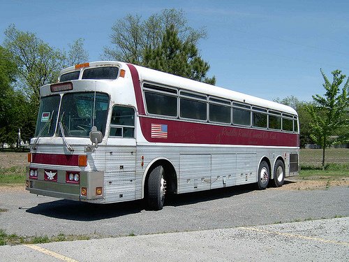 el clasico norteamericano
bus perteneciente a una iglesia de dallas texas


