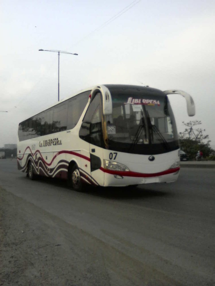 YUTONG ZK 6129 H (en Ecuador) - Liberpesa
IMAGEN CAPTURADA EN LA CUIDAD DE GUAYAQUIL
