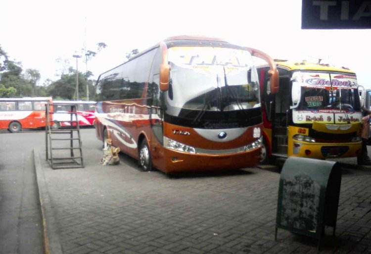 YUTONG ZK6100HB (en Ecuador) - T.I.A
IMAGEN CAPTURADA EN LA TERMINAL TERRESTRE DE LA CIUDAD DE QUEVEDO
