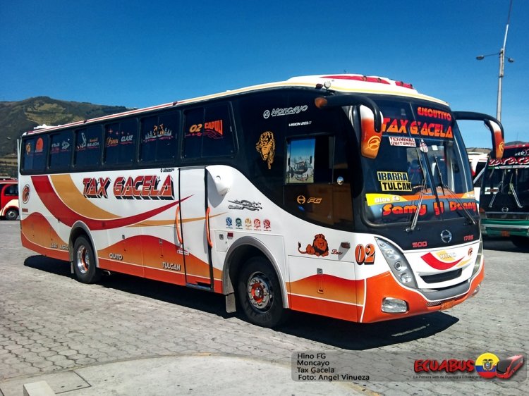 BUS CON PUERTA CENTRAL TIPO PISO Y MEDIO
FOTO DE ANGEL VINUEZA, IMAGEN EXTRAIDA DE ECUABUS.NET
