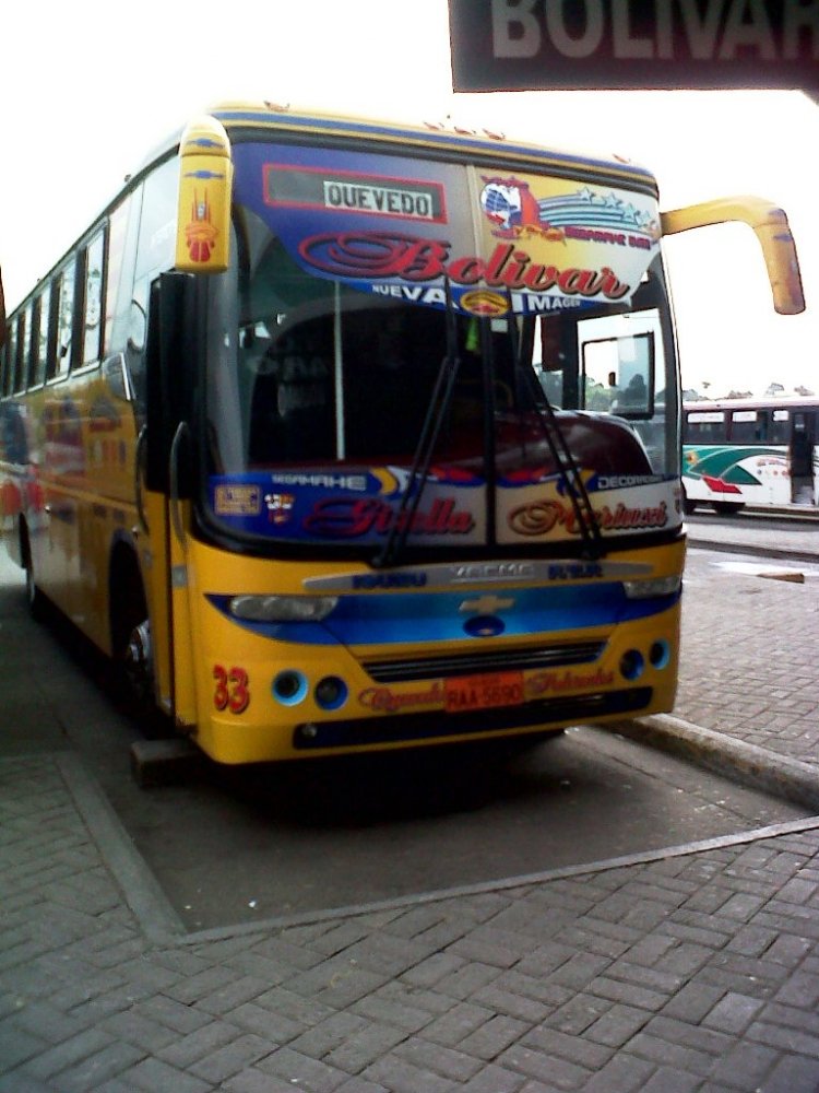 VARMA INTERCITY PREMIUN EN TRANS BOLIVAR
EX TRANSPORTES TIA 27

