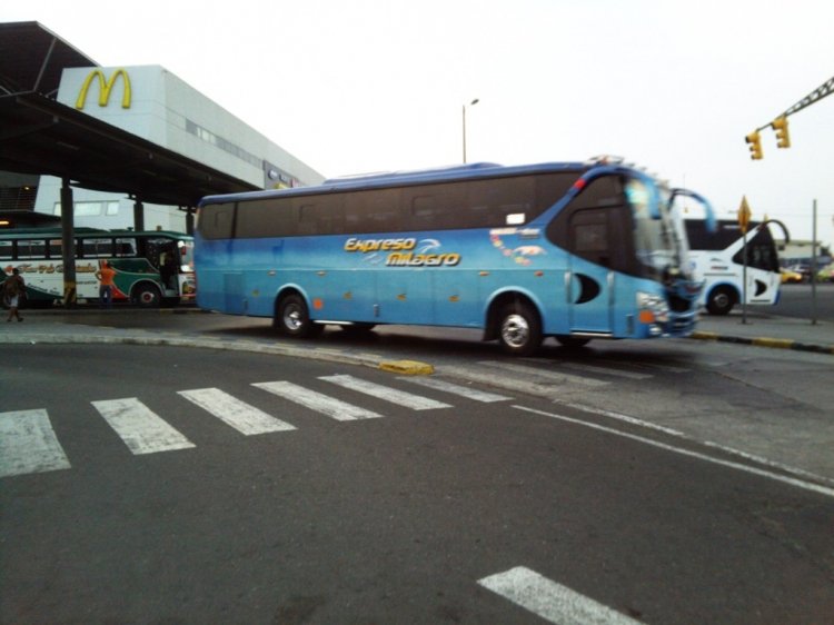 EXPRESO MILAGRO LINEA AZUL
TERMINAL TERRESTRE DE GUAYAQUIL
