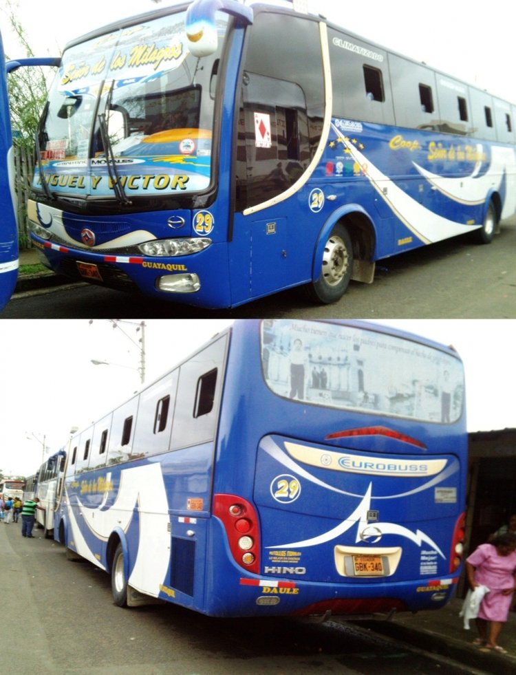 EUROBUS EN SEÑOR DE LOS MILAGROS
GBK340
CIUDAD ALFARO 28-ENERO-2012
