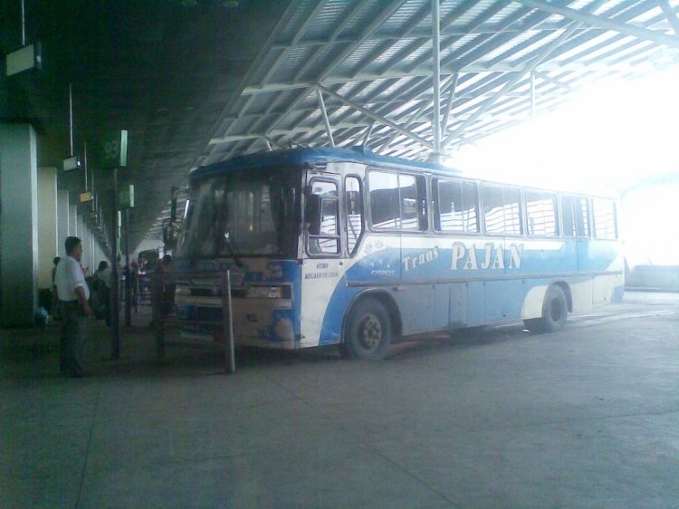 LA PAJAN
FOTO TOMADA EN LA TERMINAL TERRESTRE DE LA CIUDAD DE GUAYAQUIL (ANDEN DE SALIDA DE BUSES)
