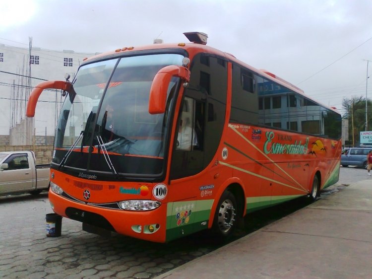 MARCOPOLO VIAGGIO 1050 REFORMADO (EN ECUADOR) - TEISA 100
CAMBIO DE CHASIS; IMAGEN DE JUAN DURÁN
