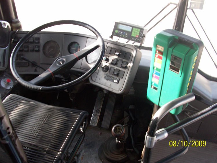 LOS QUE YO MANEJE!!!
(vista del interior de la unidad)
