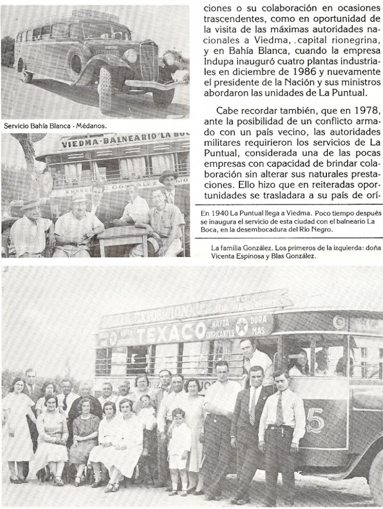 MARCELO SALGADO
FOTOS EXTRAIDAS DEL LIBRITO DE LA HISTORIA DE LA PUNTUAL
