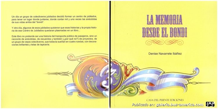 MARCELO SALGADO
SALIO EL LIBRO, PERO POR EL MOMENTO NO ESTA A LA VENTA, SINO QUE ES PARA EL PATRIMONIO DE LA MUNICIPALIDAD (PARA REGALAR A VISITAS IMPORTANTES A LA CIUDAD), LO PUEDEN SACAR EN LA BIBLIOTECA RIVADAVIA Y QUIZAS LLEGUE A ALGUNAS ESCUELAS CON CHARLAS A ORGANIZAR.
FELIZ POR SER PARTE DE EL!
