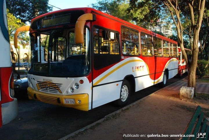 CARROCERIA RUVICHA
Bus urbano del transporte público de pasajeros
Palabras clave: grupolince1@hotmail.com / +595963500