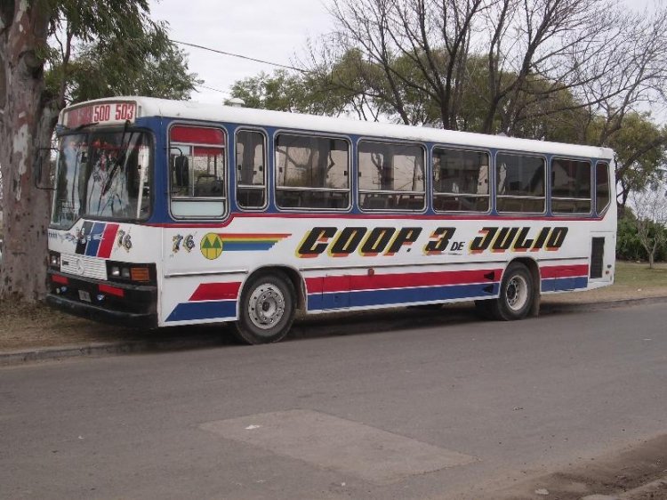 COOP. 3 DE JULIO 76
coche 74 de la coop. 3 de julio , traido a la empresa en enero de 2008.ex empresa mayo srl
BOQ 657
Palabras clave: coop 3 de julio