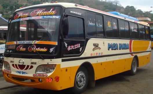 Bus de Poza Honda
Tomado de la pagina de la Federacin de transportes de Manabi 
