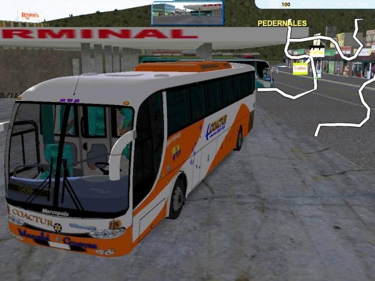 Marcopolo (para Ecuador) - coactur fictisio
diseno del orlando troya el prisionero
