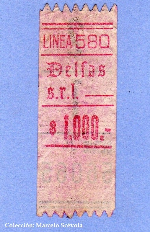 Delfas S.R.L - boleto
