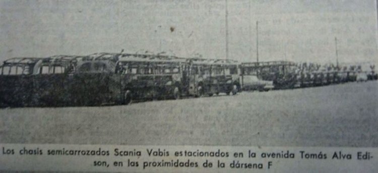 Scania Vabis IC 76 (semicarrozados en Argentina)
Recorte de una nota periodística
Colección: Arturo Carlos Benoit

