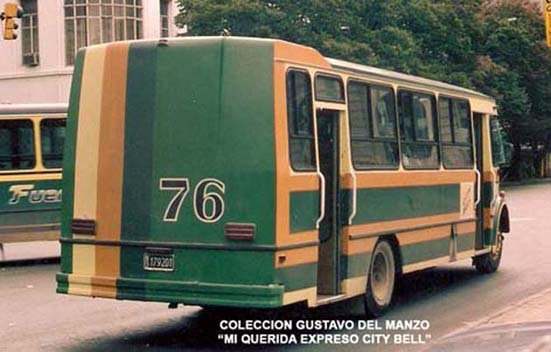 Mercedes-Benz LO 1114 - Supercar - Expreso City Bell
Línea 273 - Interno 76
