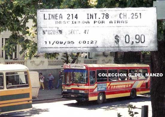 Mercedes-Benz 1316 - Acoplat - La Unión
Coche perteneciente a la empresa La Unión, al servicio de La Unión Platense
