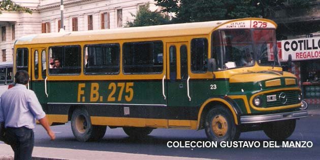 Mercedes-Benz LO 1114 - T.A.L.P. - Fuerte Barragán
Línea 275 - Interno 23
