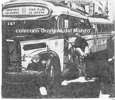 Mercedes-Benz  L 312 - El Trébol - Aut. Dardo Rocha
(Datos de izquierda a derecha)
