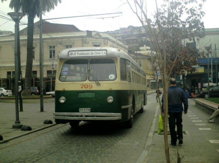 Pullman Standard 700 TC-52 (en Chile) - Trolebuses de Chile
CX2358
Pullman Standard- General Electric Modelo 700 (TC-48)
Palabras clave: Trolebuses Valparaiso