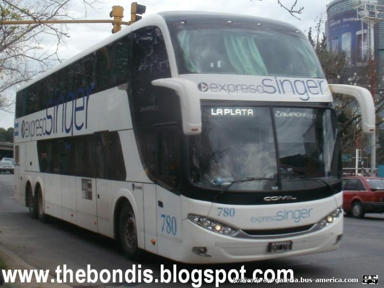 Scania K 410 - Comil (en Argentina) - Expreso Singer
OKT 179
Interno 780
Palabras clave: Scania K410 - Comil - Expreso Singer