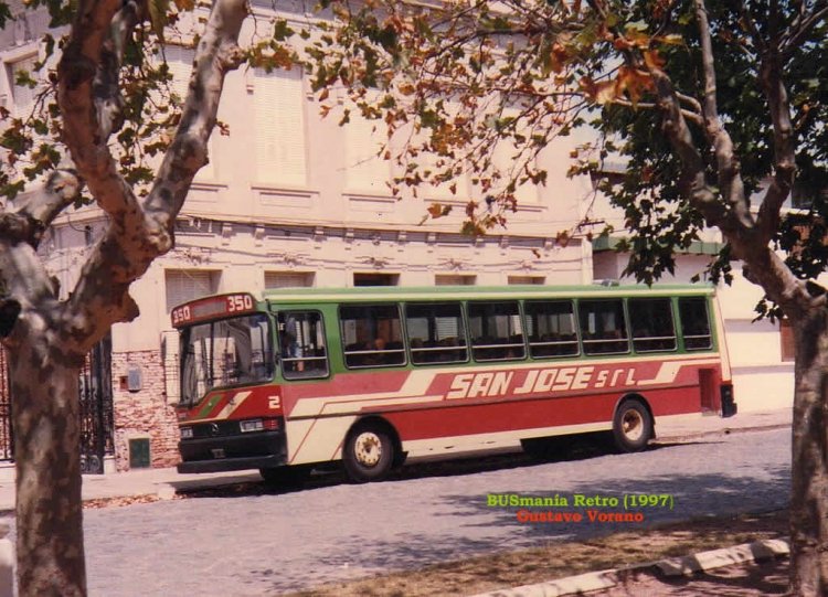 Mercedes-Benz OH 1420 - BUS - San José S.R.L.
Linea 350 - Interno 2
Imagen: Gustavo Vorano
Palabras clave: San Jose Moreno Pilar Lujan Cardales Capilla Areco