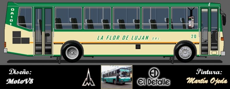 El Detalle OA 101 - La Flor de Luján - Dibujo
OA101 con un esquema que supo tener La Flor... en los '90
Palabras clave: Flor Luján 256 500