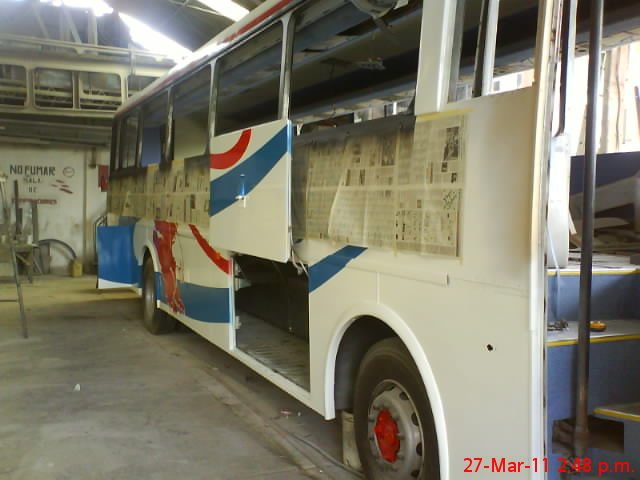 Mercedes-Benz OF 1730 - Busscar El Buss (en Ecuador) - REPARACION FLOTA IMBABURA
PINTURA EXTERIOR FLOTA IMBABURA
