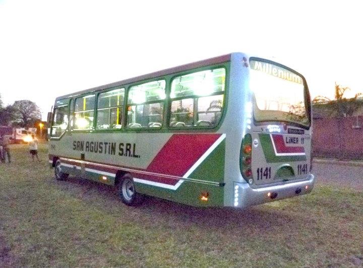 Mercedes-Benz LO 812 - EL 14 (2011), Emp. San Agustin S.R.L. - Linea 11 Interno 1141 (En Paraguay)
http://galeria.bus-america.com/displayimage.php?pos=-15096
http://galeria.bus-america.com/displayimage.php?pos=-15097
Palabras clave: MB 812