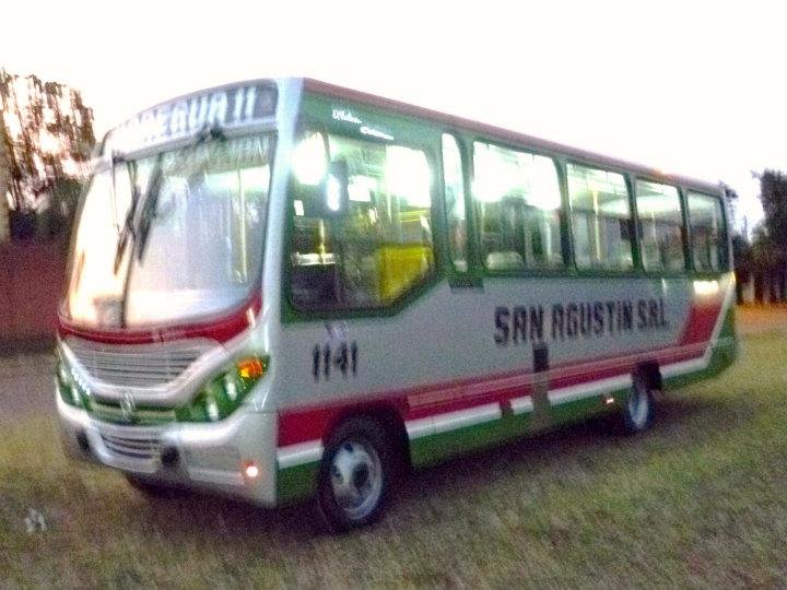 Mercedes-Benz LO 812 - EL 14 (2011), Emp. San Agustin S.R.L. - Linea 11 Interno 1141
http://galeria.bus-america.com/displayimage.php?pos=-15096
http://galeria.bus-america.com/displayimage.php?pos=-15098
Palabras clave: MB 812