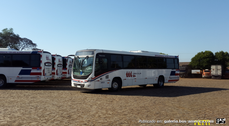 Mercedes-Benz OF 1722 - Marcopolo New Torino (para Paraguay) - Emp. TTL Lambare , Linea 23 y 24 , Int. 1613
Palabras clave: Mercedes 1722 23